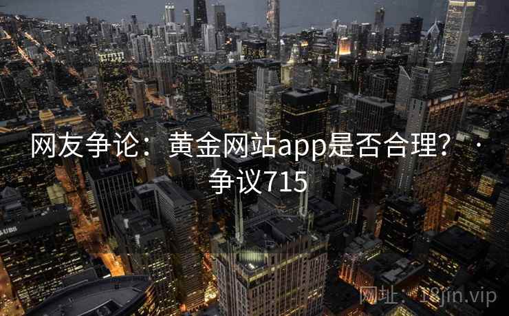 网友争论：黄金网站app是否合理？ · 争议715